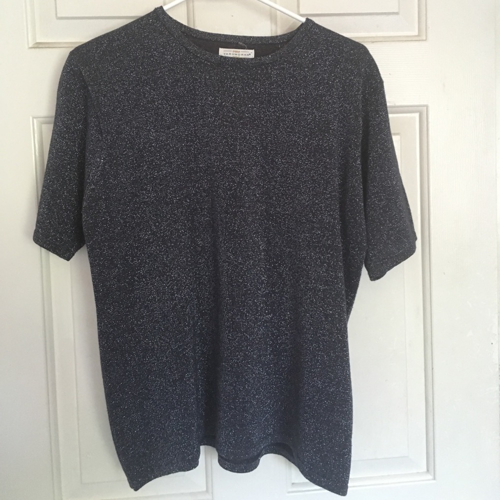 Yarn works glitter top