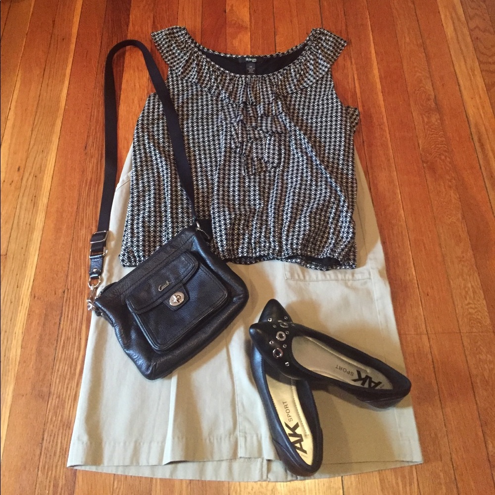 ☀️Summer Clearance☀️Cute Ruffled Style & Co Blouse