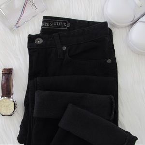 Vans Slim/Straight Fit Black Denim Jeans