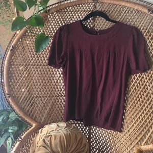 J. Crew Factory Short Sleeve Blouse