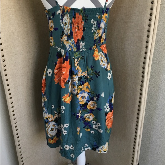 Anthropologie Moulinette Soeurs verdant silk dress - Picture 3 of 6