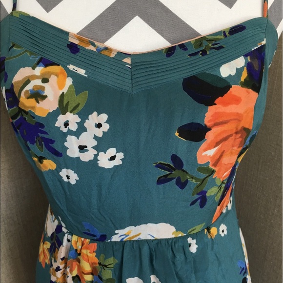 Anthropologie Moulinette Soeurs verdant silk dress - Picture 5 of 6