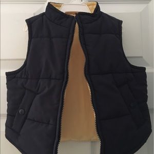 Janie and Jack reversible vest. 24m/2T.