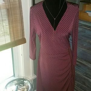 - MAKE*AN*OFFER - Geometrical wrap dress