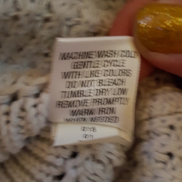 Mossimo Ladies loose weave pale blue/grey cardigan - Picture 4 of 5