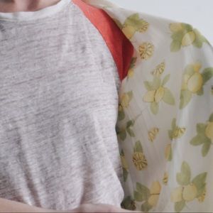 Ann Taylor Lemon detail cardigan, size S