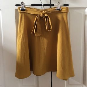 Effortless American Apparel Wrap Skirt
