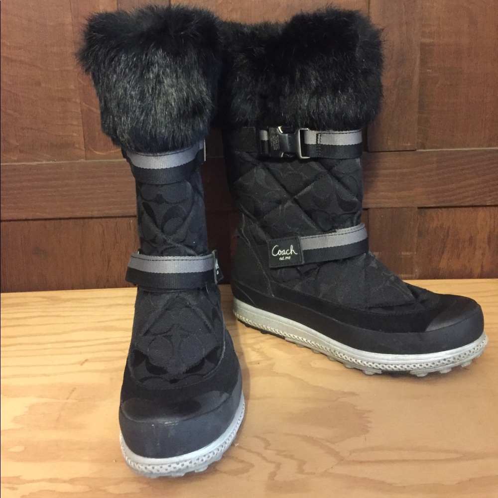 Coach snow boots