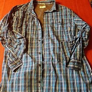 Men's long sleeve button up