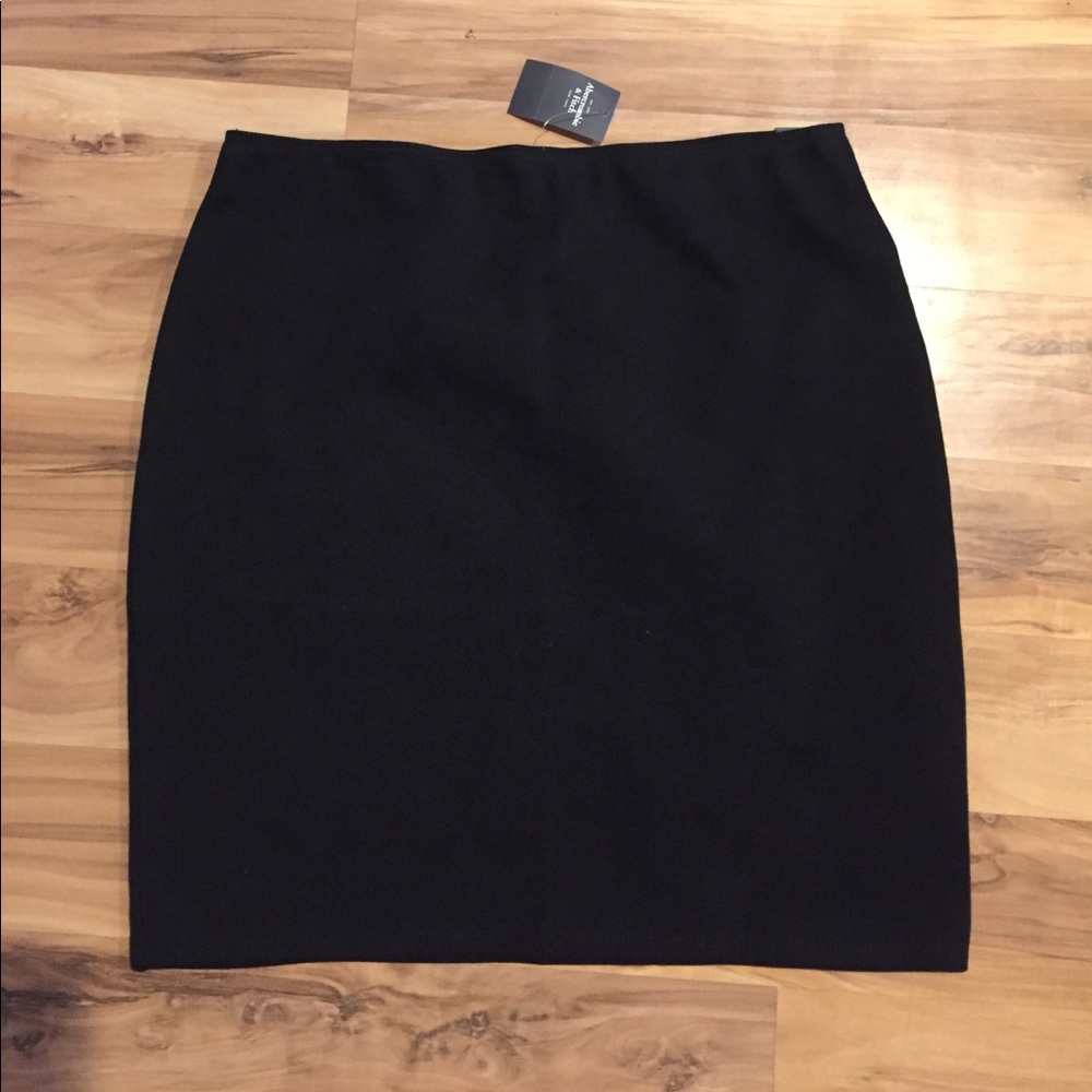 Black A&F Bodycon Skirt