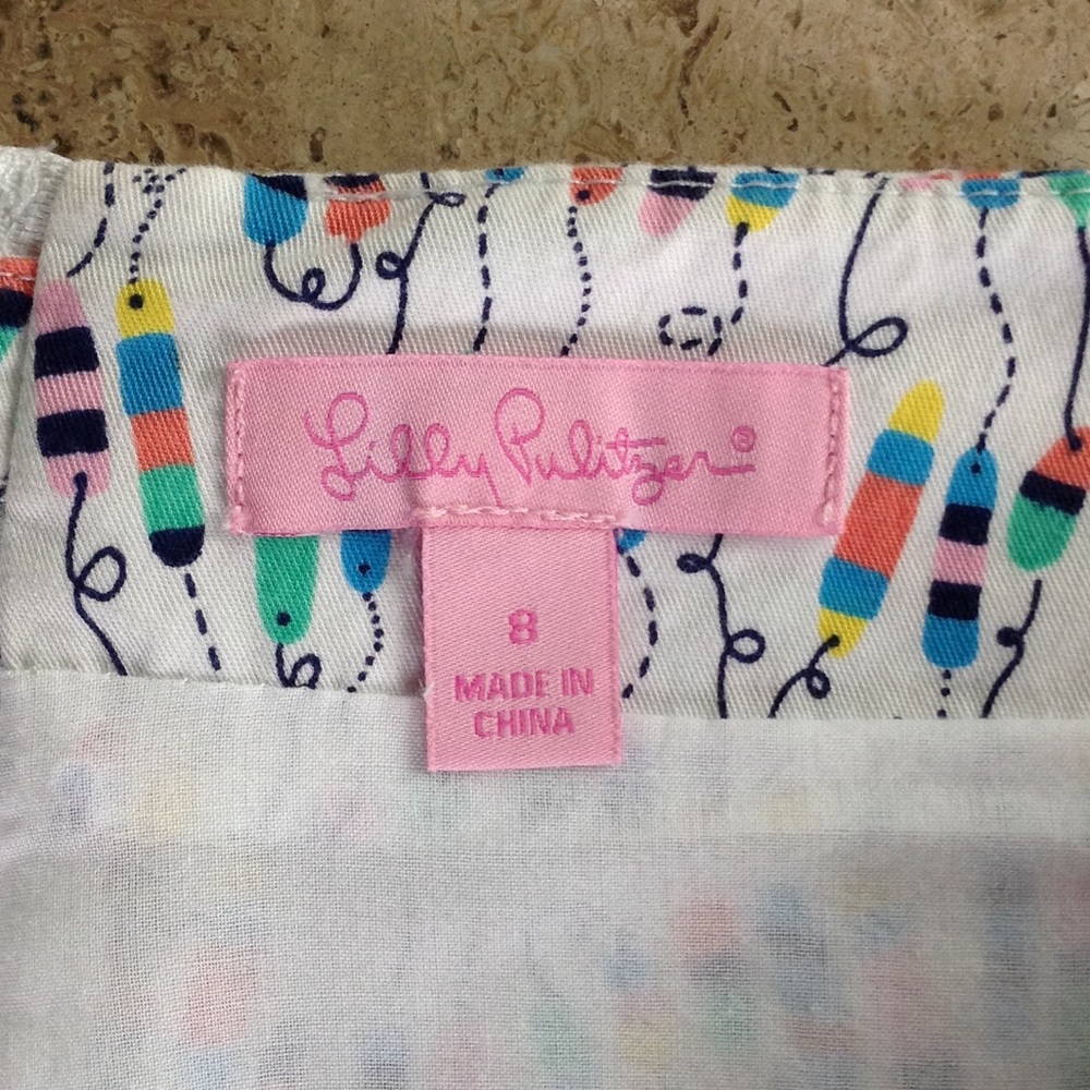 Lilly Pulitzer Oh Buoy ruffled skirt - Picture 4 of 4