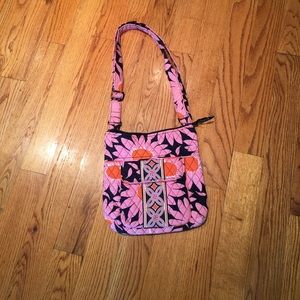 Vera Bradley LOVES ME pattern, hipster  crossbody.