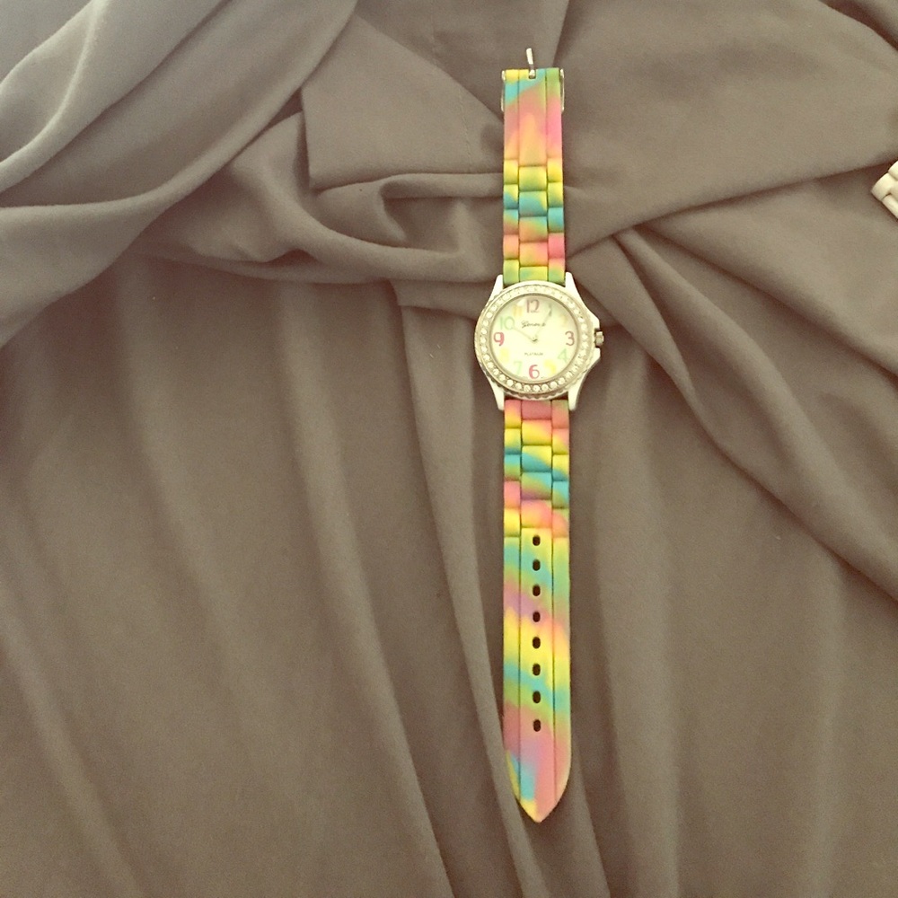 Tie dye watch