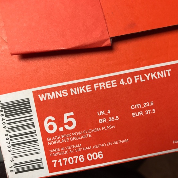 🔥Nike WMNS Free 4.0 Flyknit🔥 - Picture 7 of 7