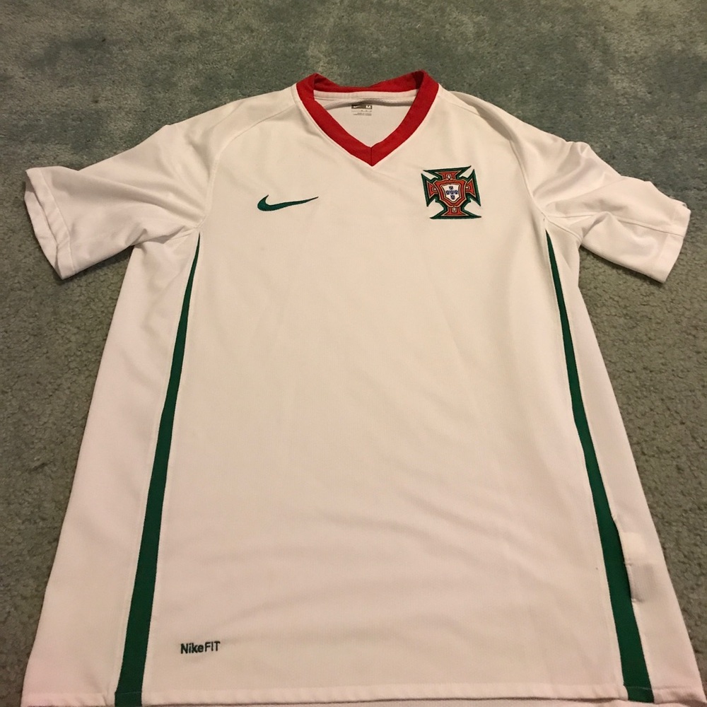 2008 Away Portugal Soccer Jersey