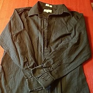 Men's long sleeve button up