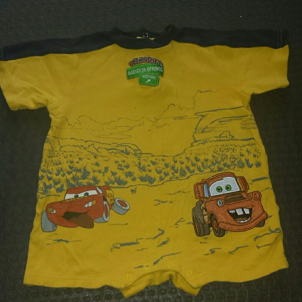 Cars Romper Shorts