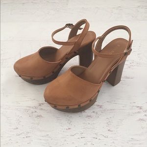 Trendy Clog Heels, 5 inch heel