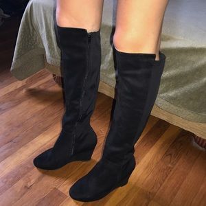 Forever 21 knee high boots