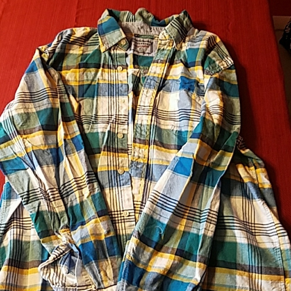 Men's long sleeve button up