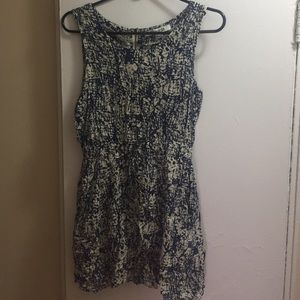 Blue and white Summer Dress