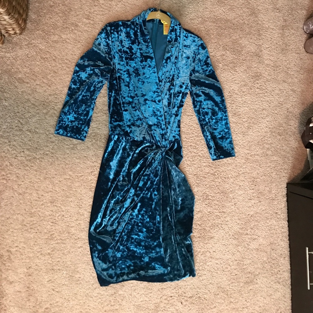 Catherine Malandrino size 4, Tourqoise dress