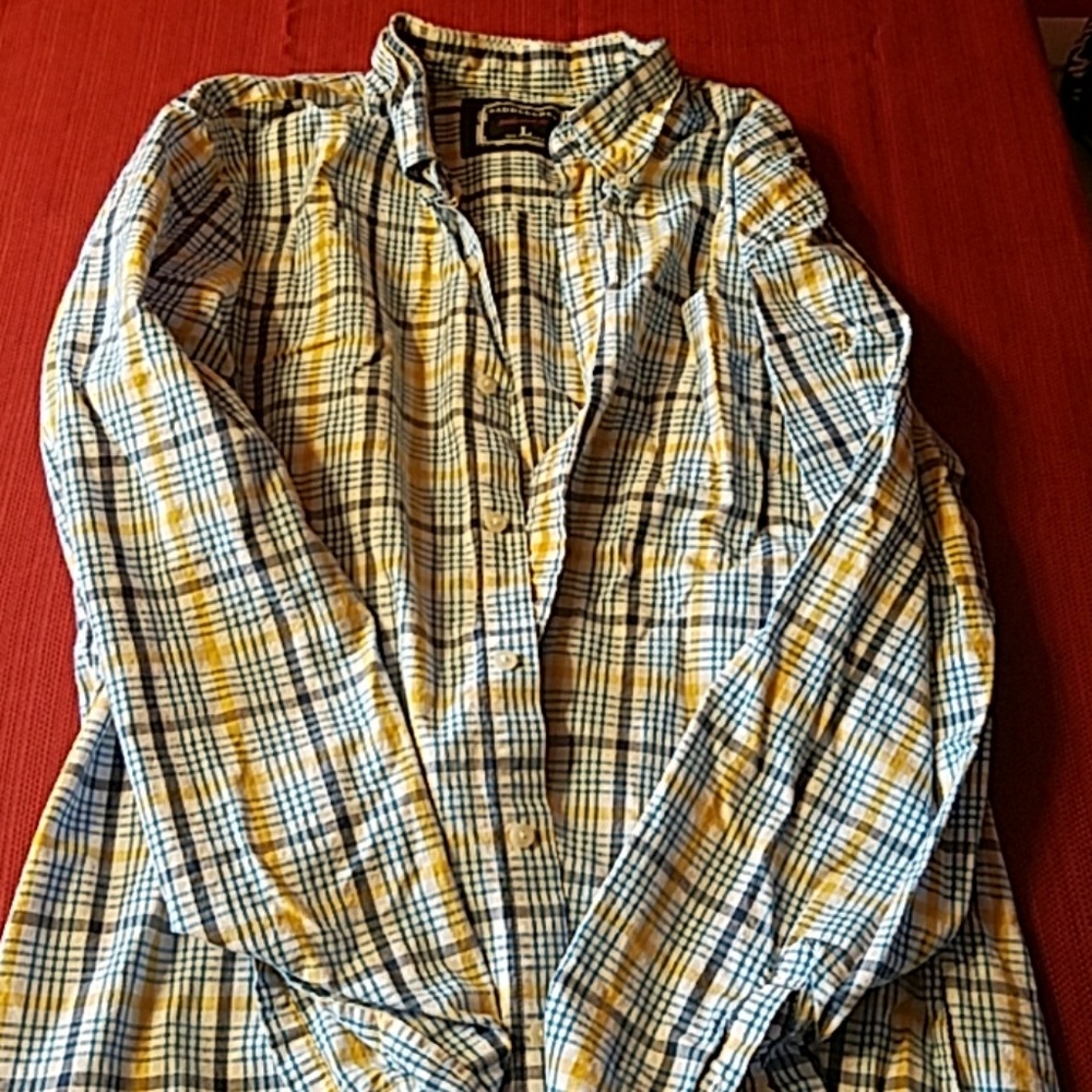 Men's long sleeve button up