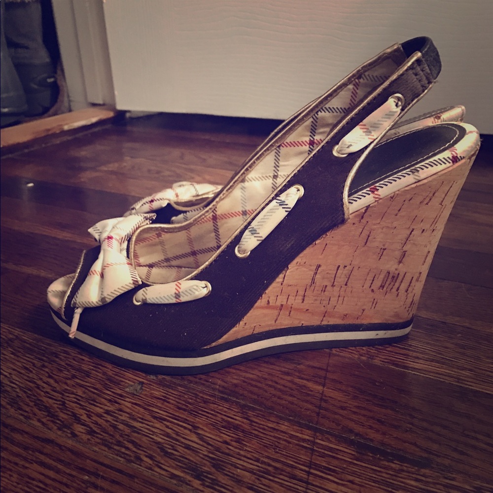 Adorable Coach Wedges! Barely worn!