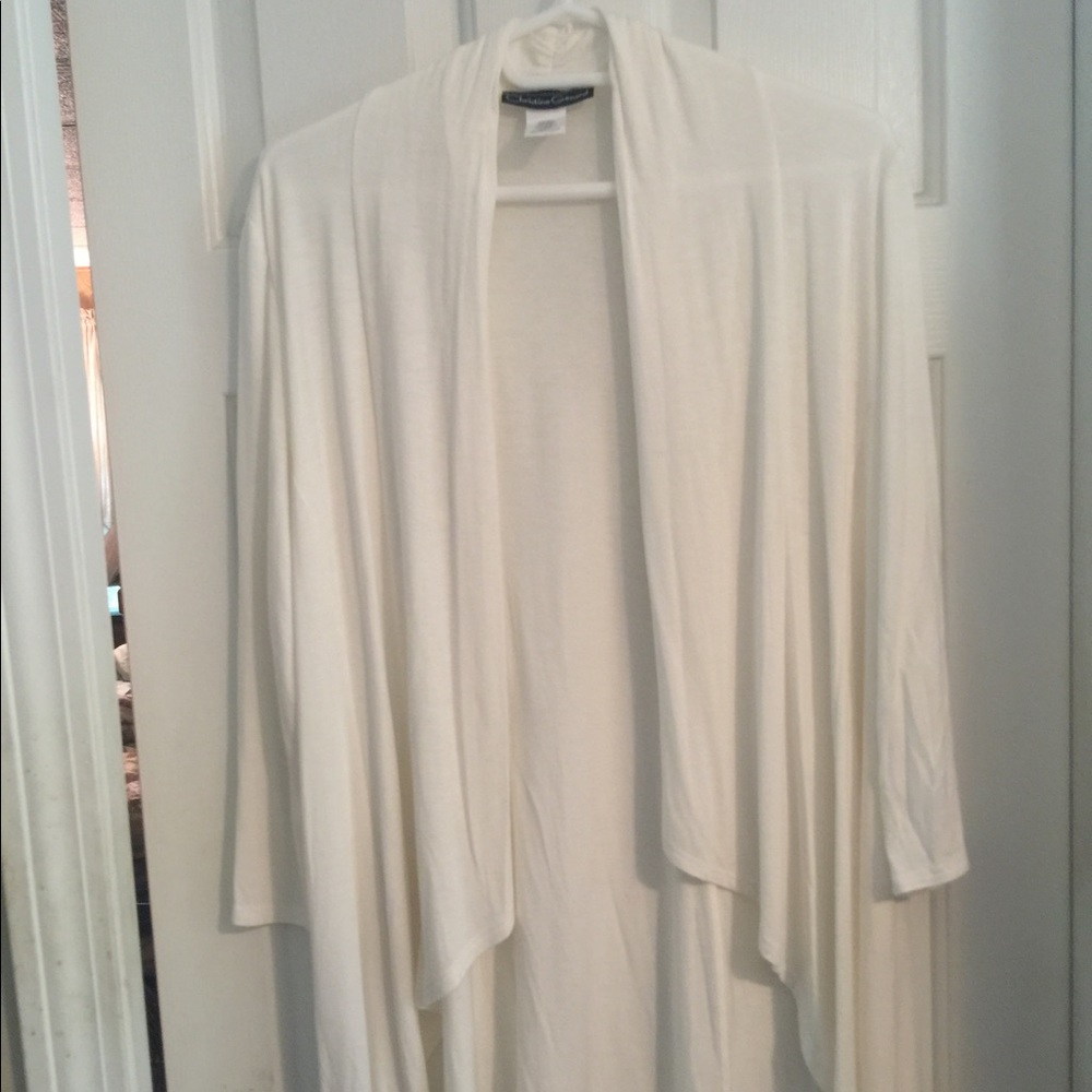2 piece Christine Gerard Blouse and Cardigan