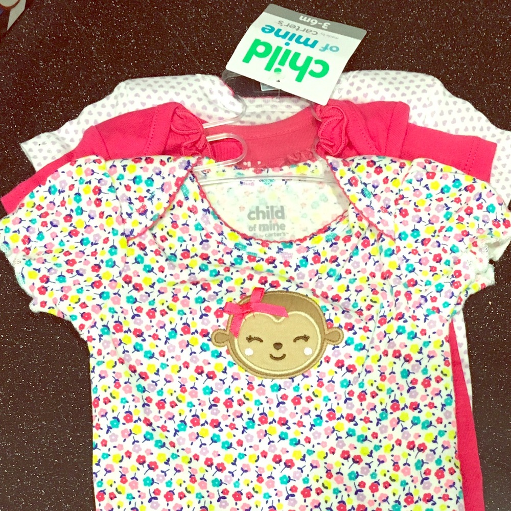 3-6 month infant onsies