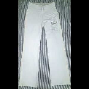 Abercrombie & Fitch XS white Sweatpants