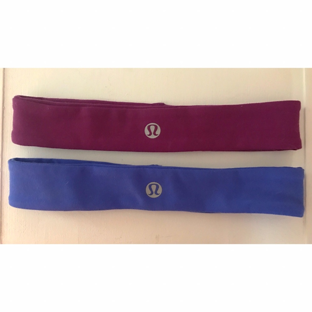 TWO Lululemon Headbands