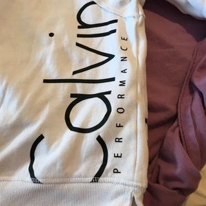 Calvin Klein cropped sweatshirt