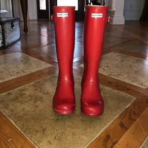 Hunter rain boots