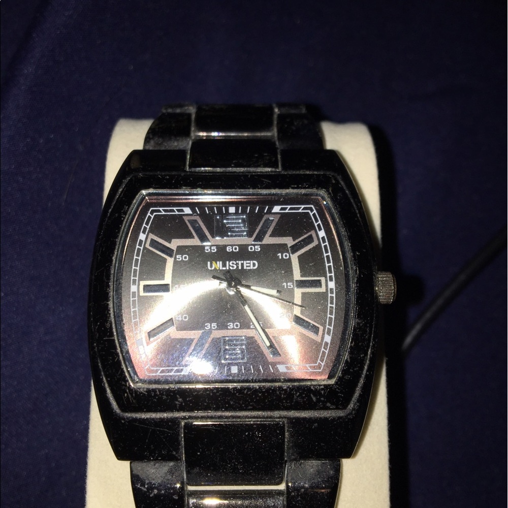 Unlisted Gunmetal Men's Watch