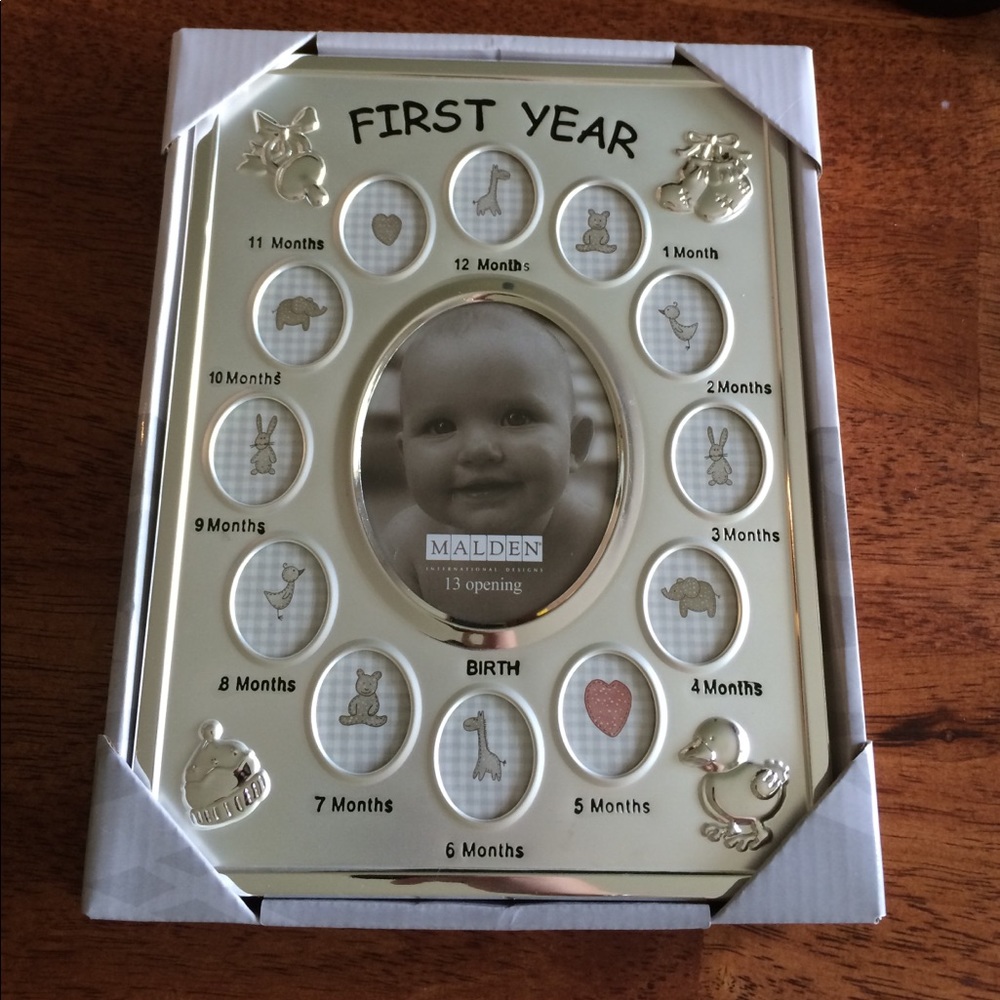 My first year picture frame