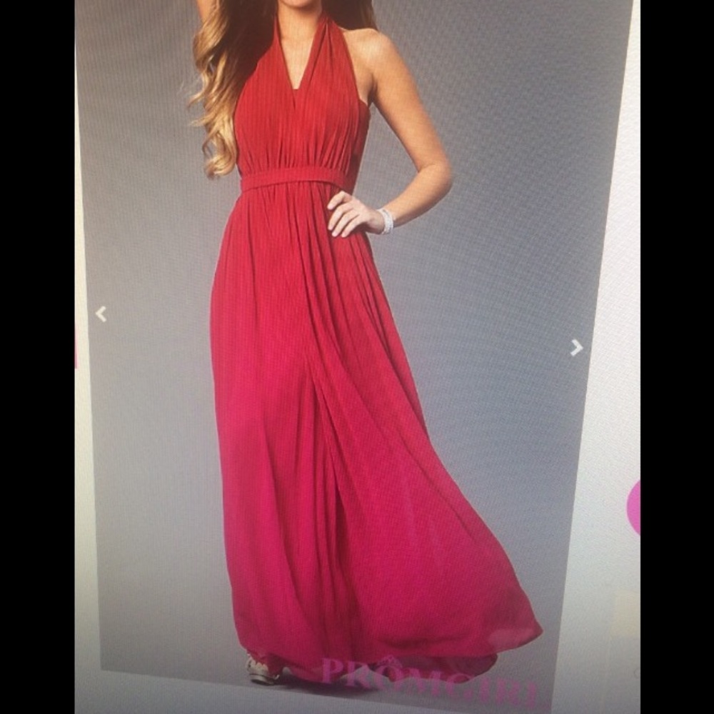 Halter prom dress from prom girl.com