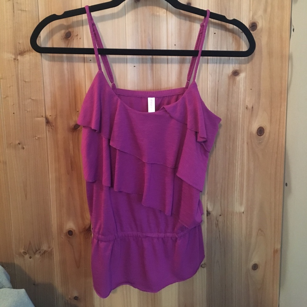 Plum pink tank top