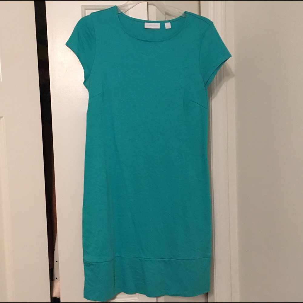 Turquoise/Teal t-shirt dress