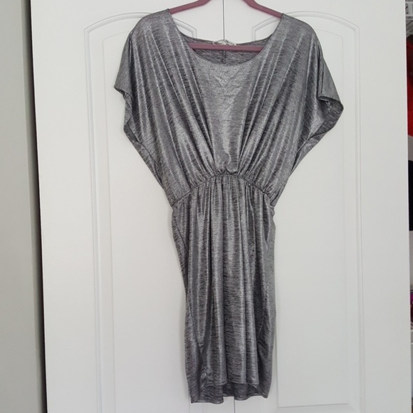 COLLECTIVE CONCEPTS silver dress size  S - Picture 4 of 8