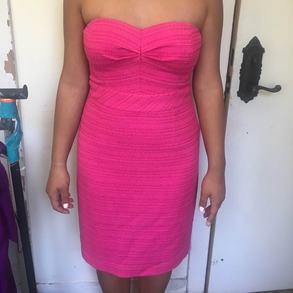 Trina Turk Pink Woven Dress