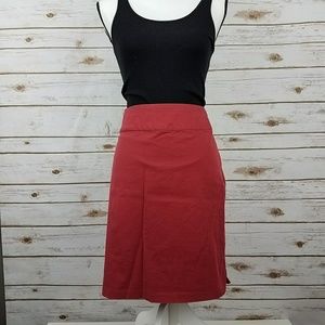 {Banana Republic} Red Pencil Skirt-Size 4