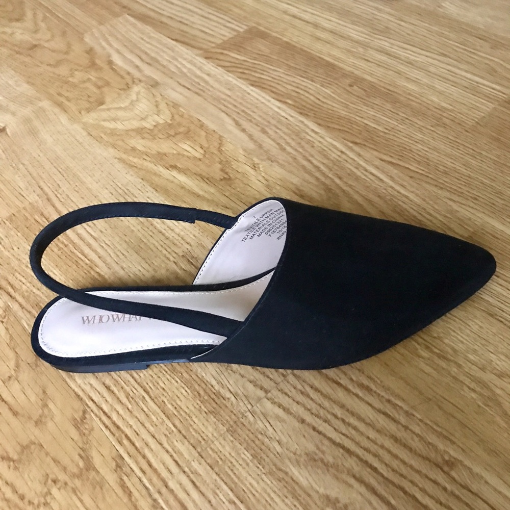 WhoWhatWear Slingback Flats