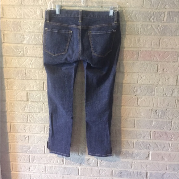LOFT modern crop jeans with zipper detail - Picture 2 of 4