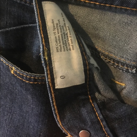 LOFT modern crop jeans with zipper detail - Picture 3 of 4