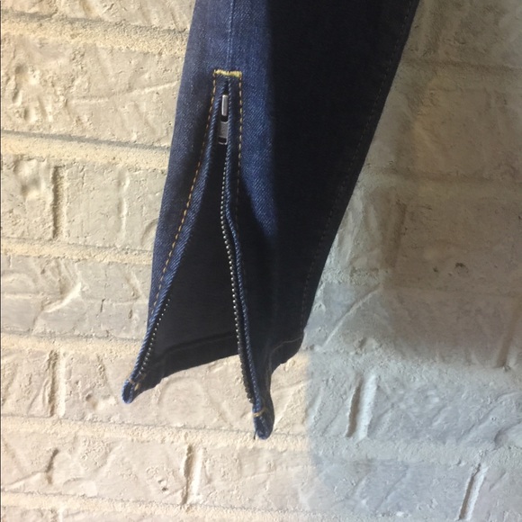 LOFT modern crop jeans with zipper detail - Picture 4 of 4