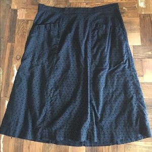 American eagle Swiss dot a-line skirt with pockets