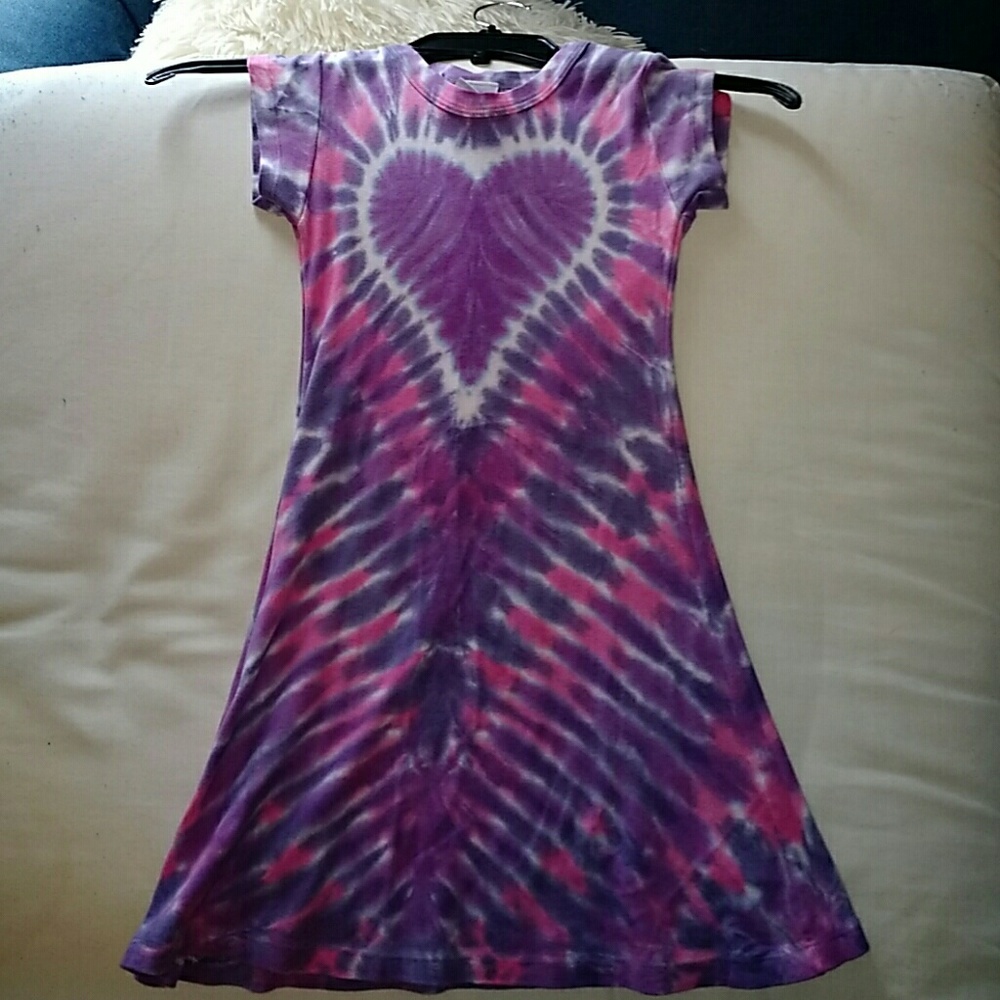 Never worn, tie-dye dress