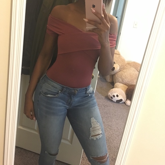 Rue21 Tops - Rue21 Off the shoulder bodysuit