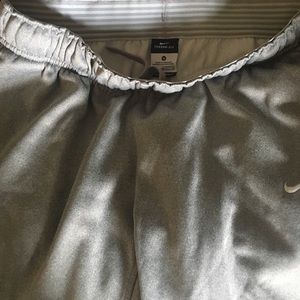 Gray Nike sweatpants